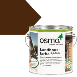 OSMO Landhausfarbe 2607 Dunkelbraun 0,75L