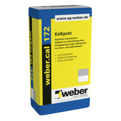 weber.cal 172 Unterputz 30kg naturgrau