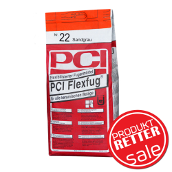 AKTION - PCI Flexfug Fugenmörtel Nr.22 Sandgrau 5 kg...