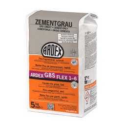 ARDEX G8S Flex-Fugenmörtel Zementgrau 5kg Beutel